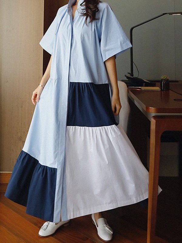 Багатобарвна сукня-сорочка з геометричним принтом